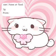 happy valentings day !!! he want ur food