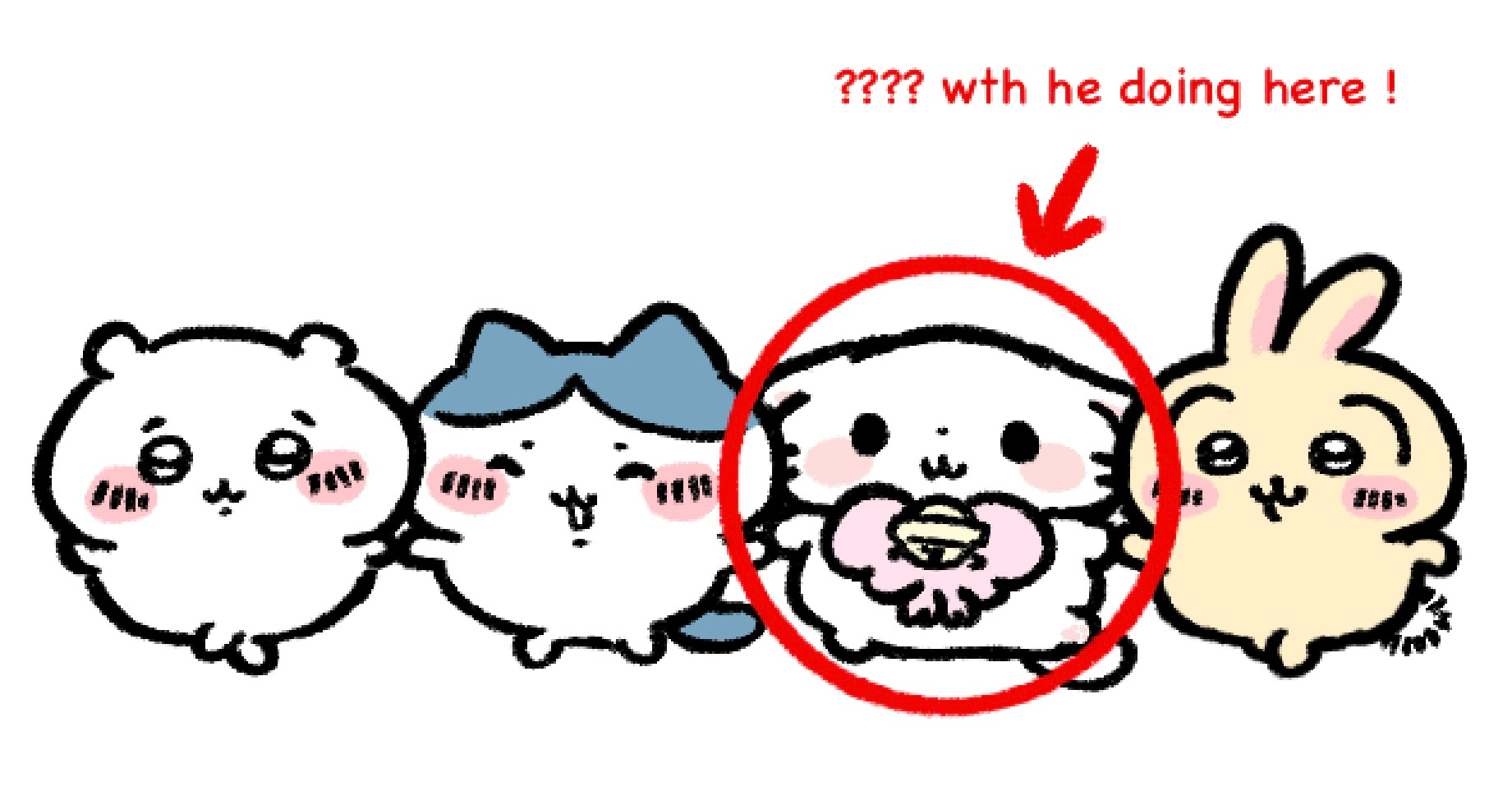 he thinks hes a part of the crew . wjat is his problem ?