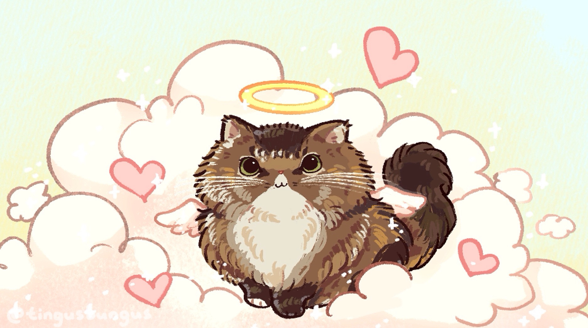 kitty comm for @hhoneymelon :) 🙏