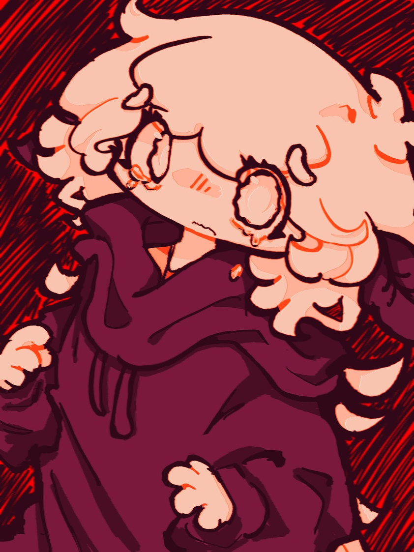 drew this while listening to A Pearl by mitski :3 that song is so GOOD also lilac is so me fr 🔥🔥🙏🙏