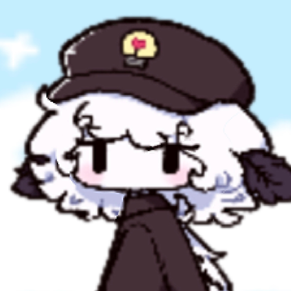 lilac who works at a lightbulb store 💡very smart. very powerful