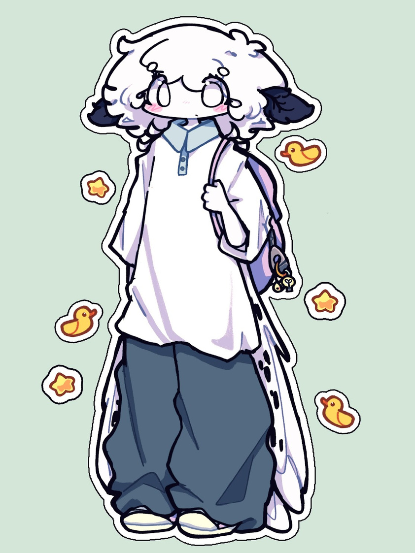lilac ready to be studious !!! 🎓