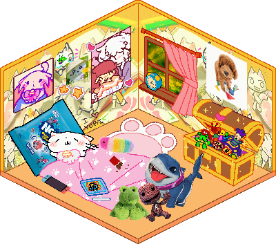 i made a room for fwingus to apply for the apartment webring !!