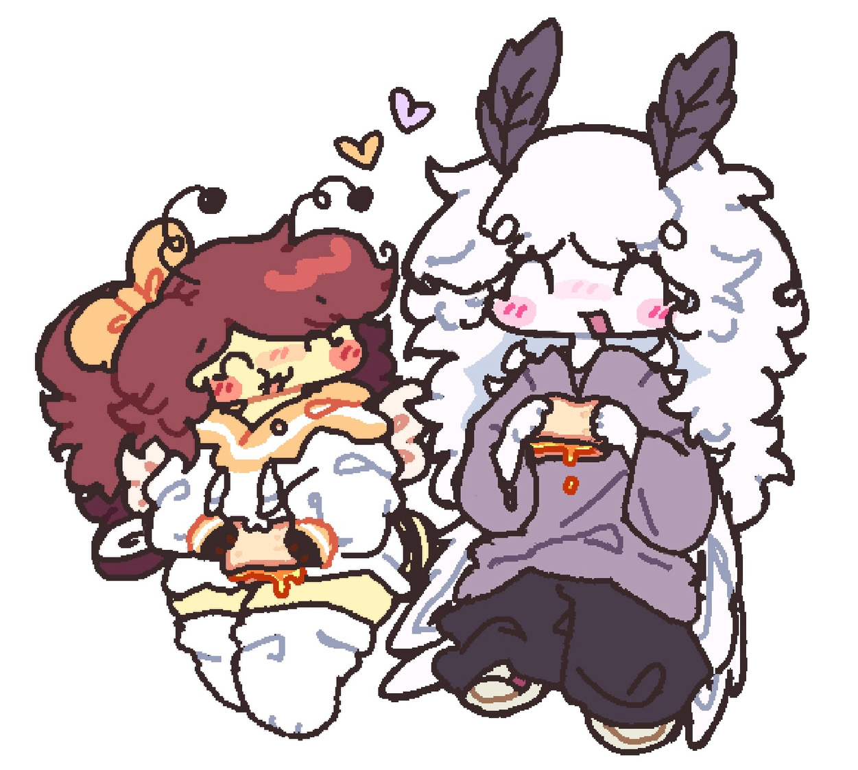 honey sandwich picnic :3
