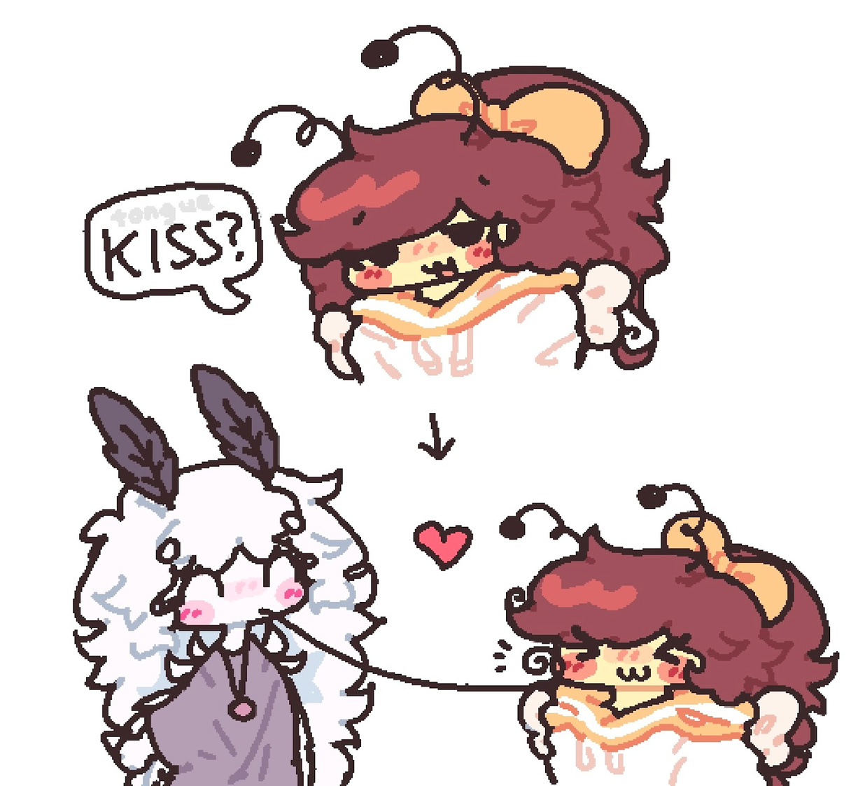 they r so cute . please